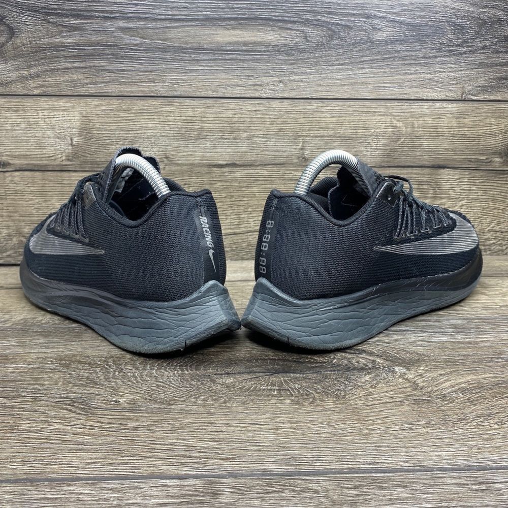 Nike Men Shoe Zoom Fly Size 8.5M Black Athletic Running Sneaker Pre Owned - Picture 8 of 11